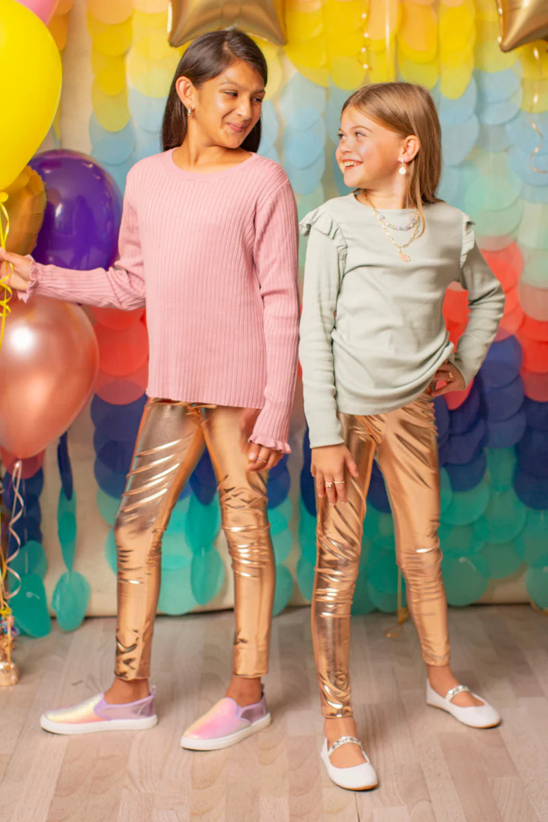 Love Life Legging | Gold | 3-4