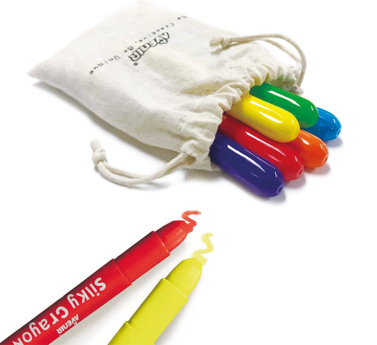 Silky Crayons 6pc