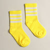 Kids' Stripe Crew Socks M 8-12