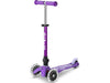 Micro Mini Glitter LED Scooter - Fairy Purple