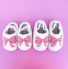 Pretty in Pink Bow Slippers