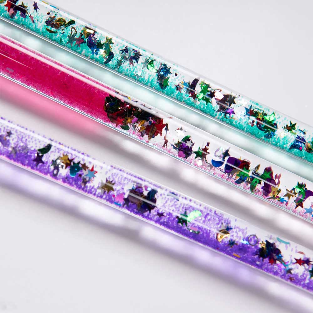 Magic Wands with Glitter
