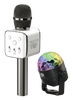 Party 2 Go Karaoke Mic Disco Ball Combo