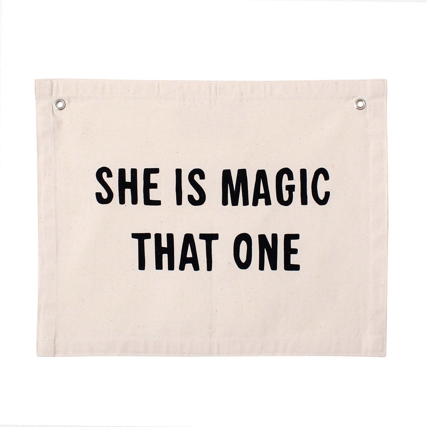 She is Magic Canvas  Banner: Natural