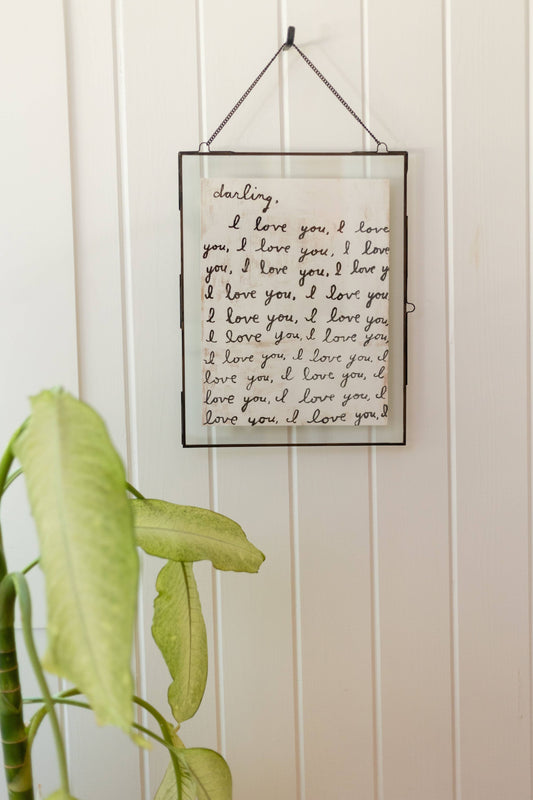 Darling, Letter For You |  Art Poster | 12"x16"