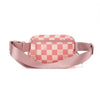 Rose Checkers Belt Bag