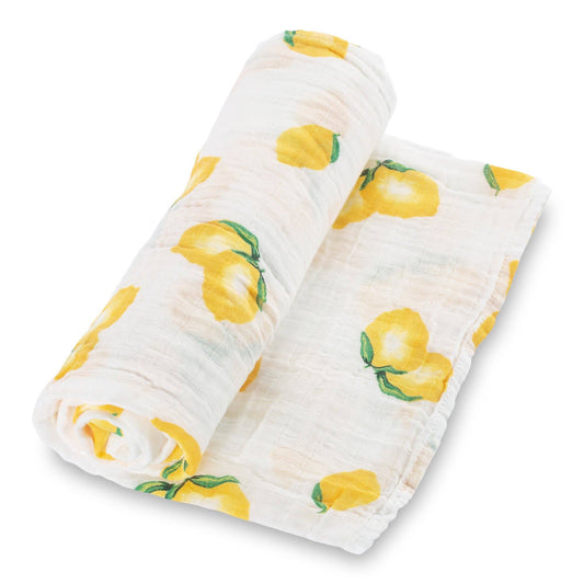 When Life Hands You Lemons Baby Swaddle Blanket