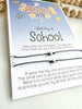 Back to School Wish Bracelet All-Star Mommy & Me best friend