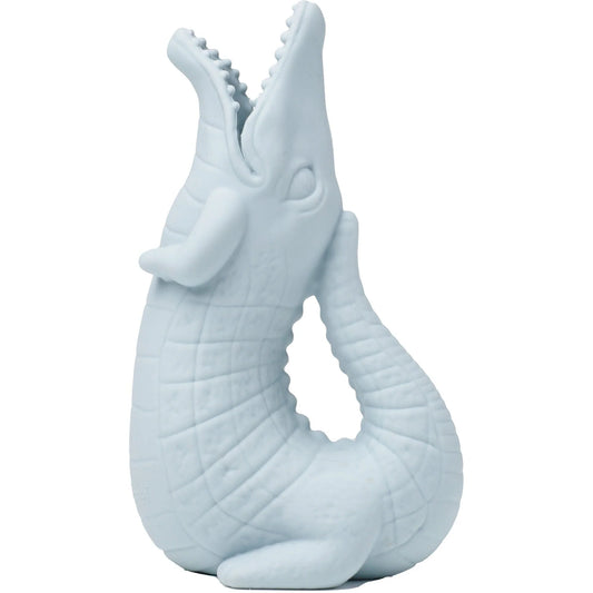 Scrunch Duck Egg Blue Crocodile Jug