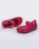 Mini Melissa Campana Papel | Red Sparkle w Strap