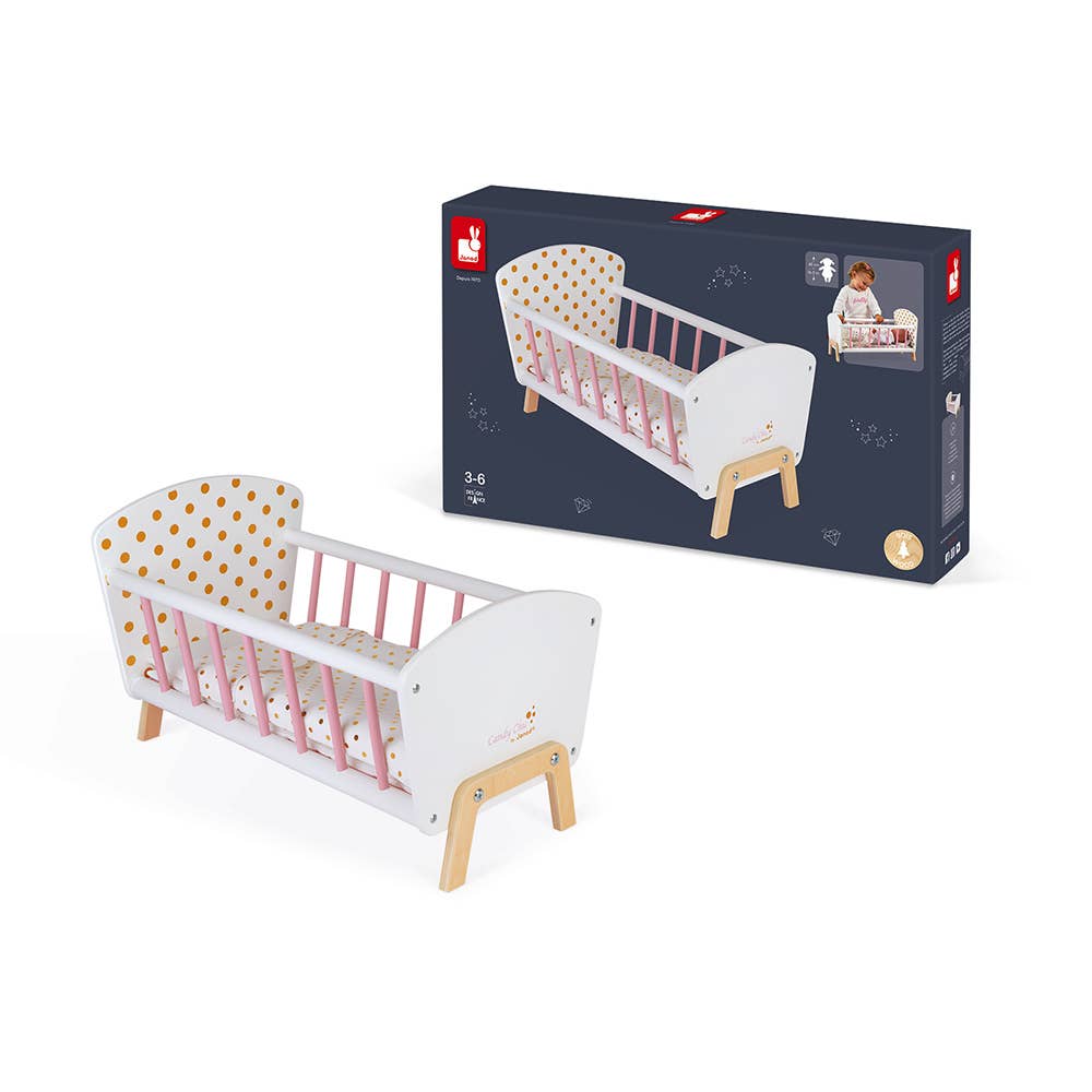 Candy Chic | Wooden Doll Bed