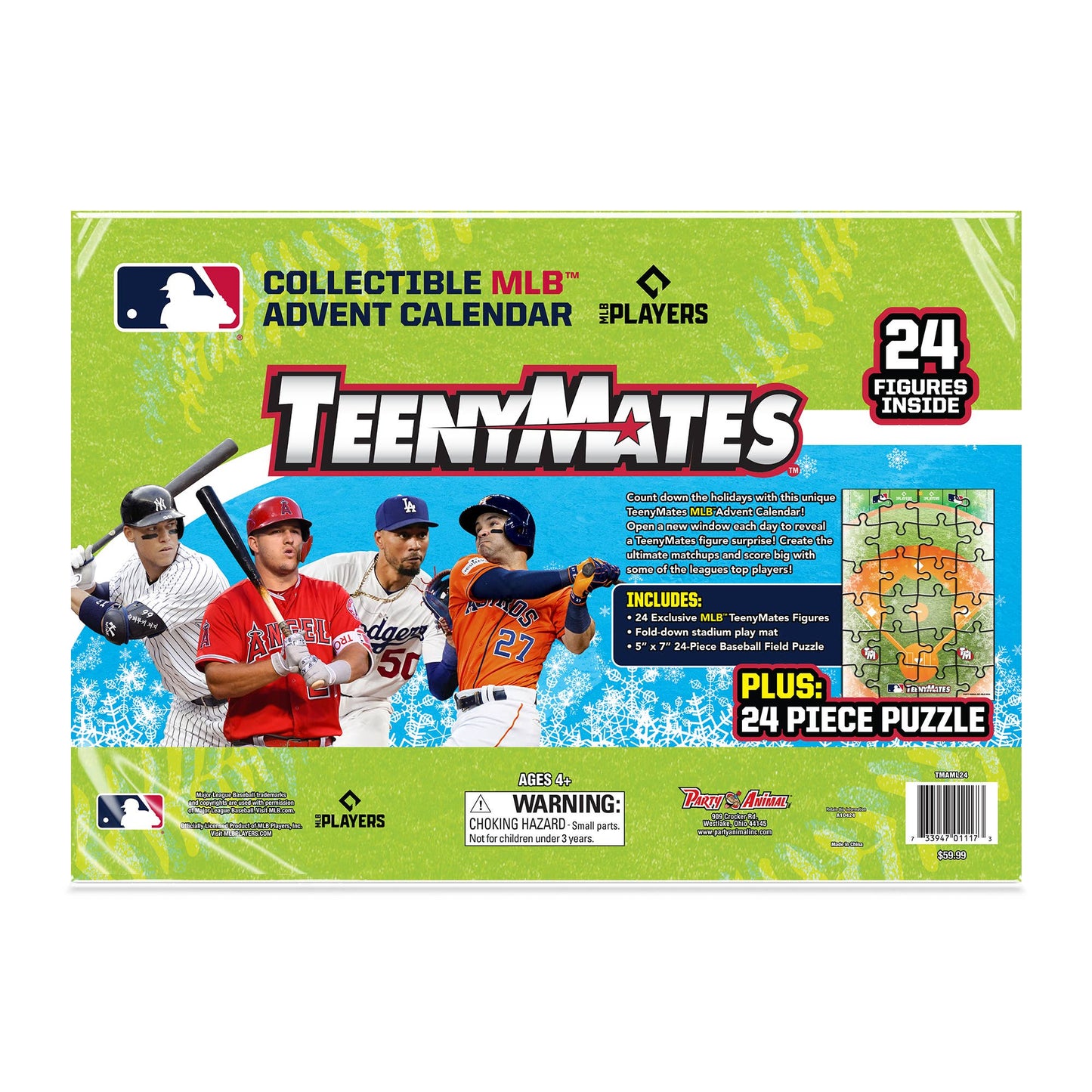 MLB TeenyMates Advent Calendar 2024