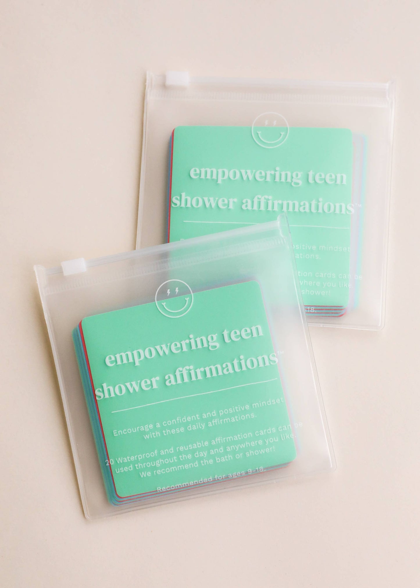 Shower Affirmation™ Cards - Tweens + Teens