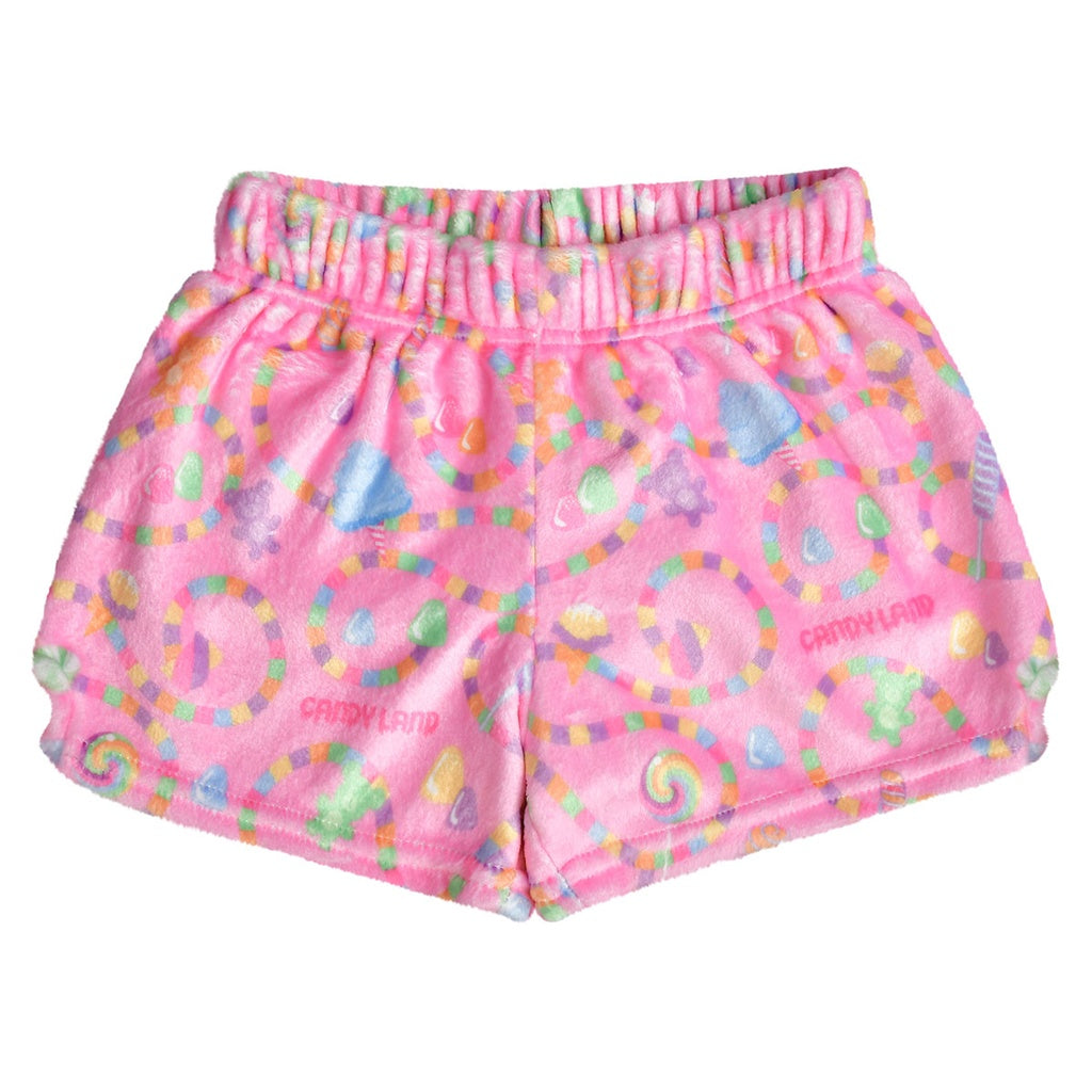 Candyland Sugar Trail Plush PJ Shorts