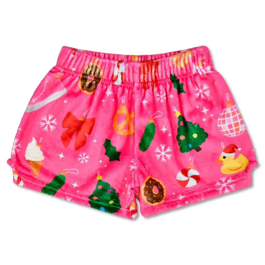 Ornament Plush PJ Shorts
