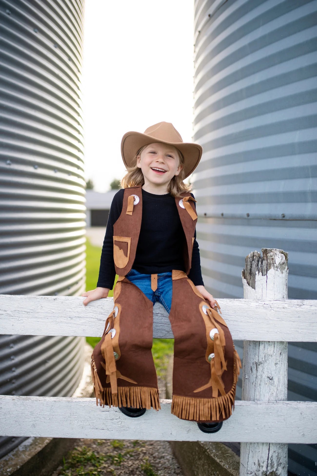 Cowboy Vest and Chaps 7/8