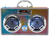 Swirl Bling Wireless Boombox with FM Radio