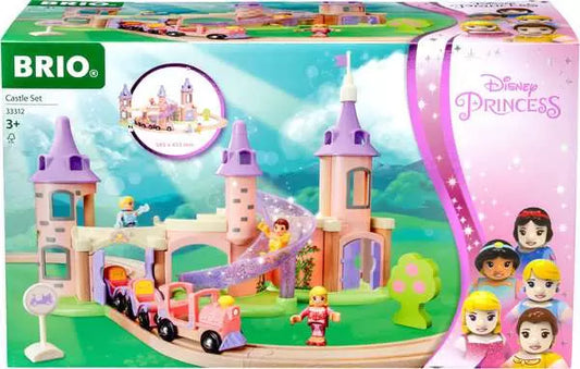 Brio Disney Princess Castle Set |  Enchanted Wooden Train Set