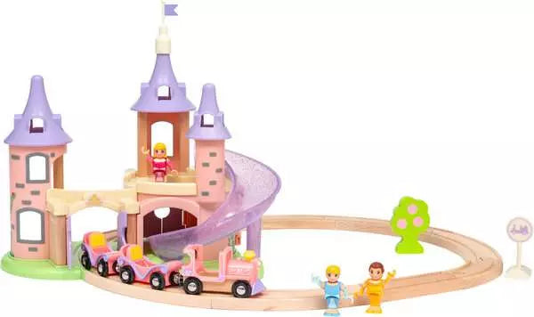 Brio Disney Princess Castle Set |  Enchanted Wooden Train Set