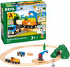 BRIO World Train Set Starter Lift & Load Set