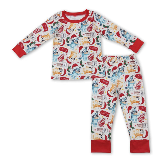 Blue Dog Christmas | PJ Set