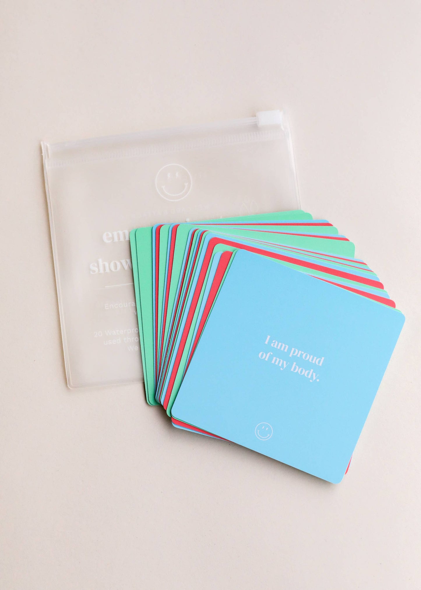 Shower Affirmation™ Cards - Tweens + Teens