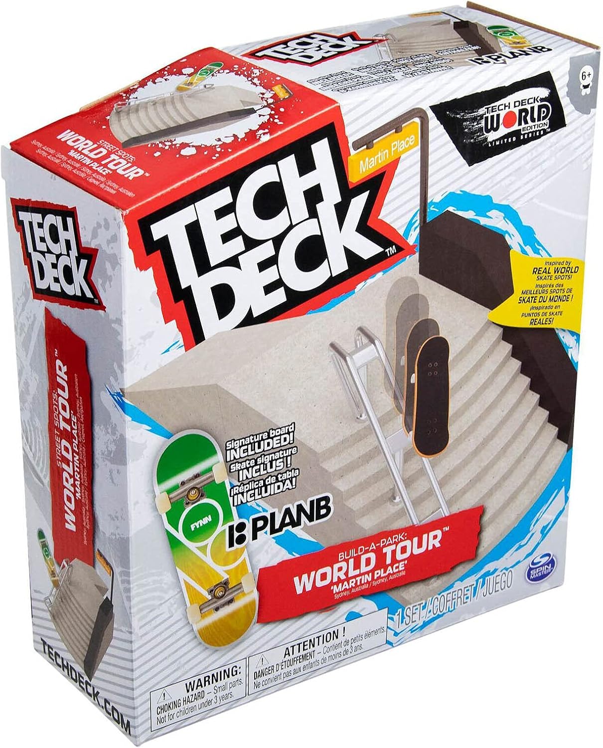 Tech Deck Build-A-Park World Tour "Martin Place Sydney, Australia"