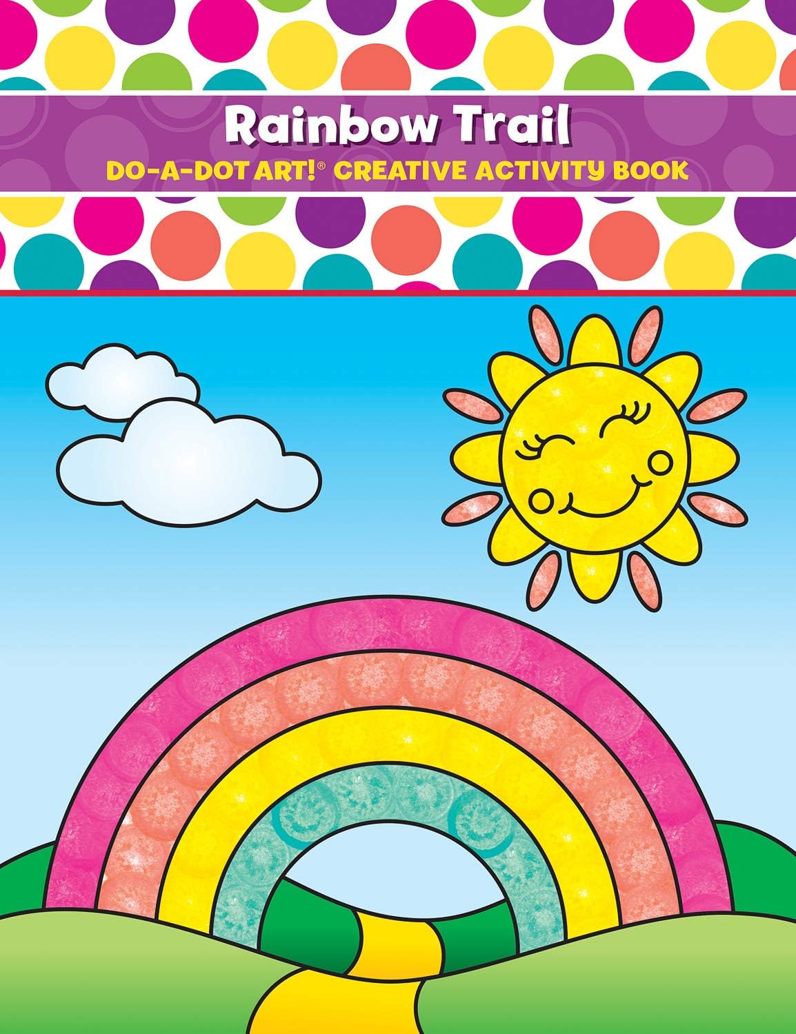 Rainbow Trail Do - A Dot Coloring Book