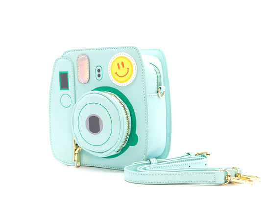 Oh Snap Instant Camera Handbag | Minty Blue