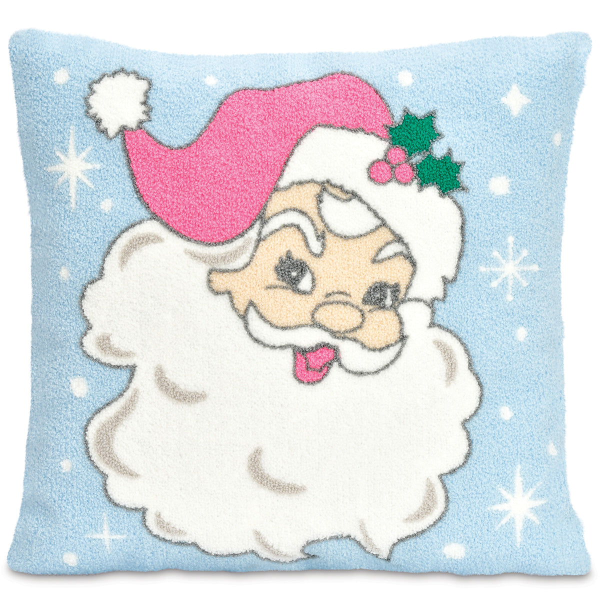 Santa’s Favorite Chenille Plush Pillow