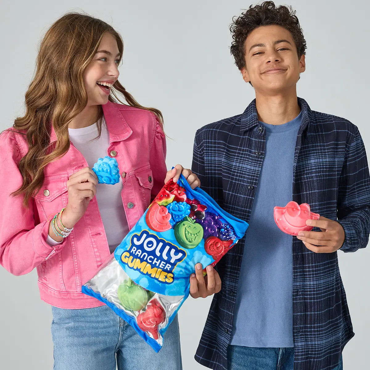 Jolly Rancher Gummies Packaging Plush