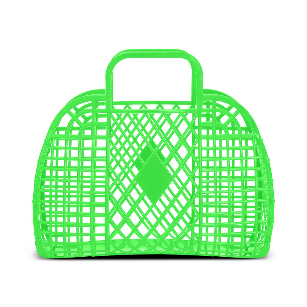 Green Neon Small Jelly Bag