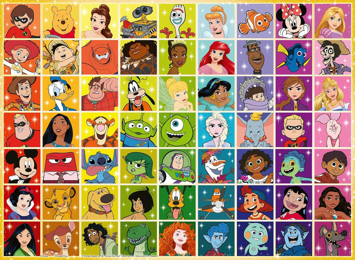 Disney Multi Character 100 pc Puzzle