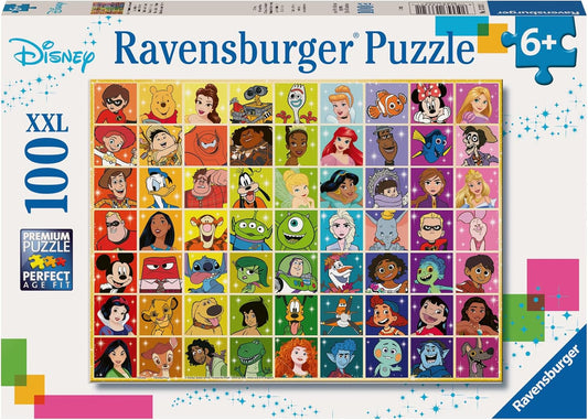 Disney Multi Character 100 pc Puzzle