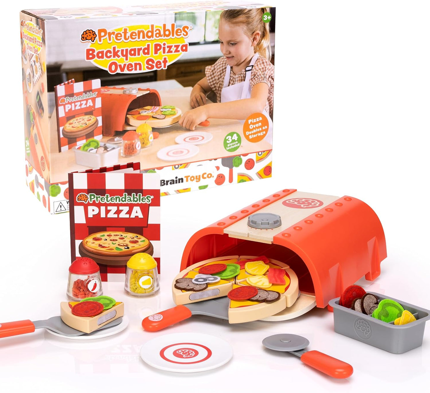 Pretendables Backyard Pizza Oven Set