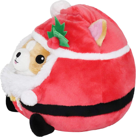 Undercover Corgi in Santa Squishable