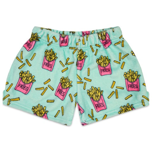 I Heart Fries Plush Shorts (X-Small - 4-6)