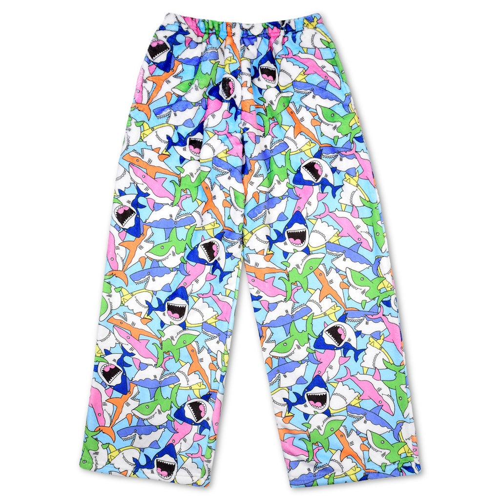 Shark Frenzy Plush Pants (X-Small (4-6))