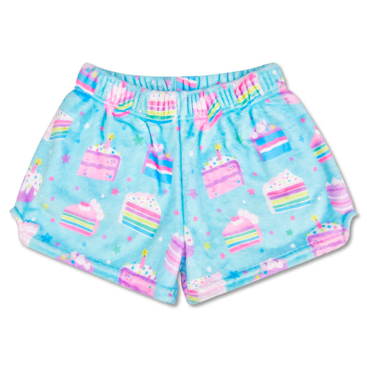 Piece of Cake Plush PJ Shorts