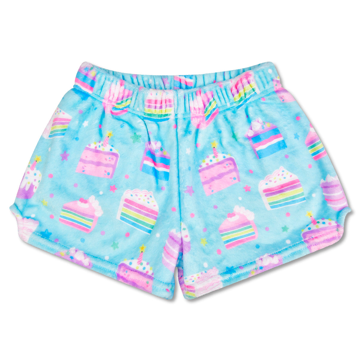 Piece of Cake Plush PJ Shorts