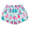 Fancy Tree Plush PJ Shorts