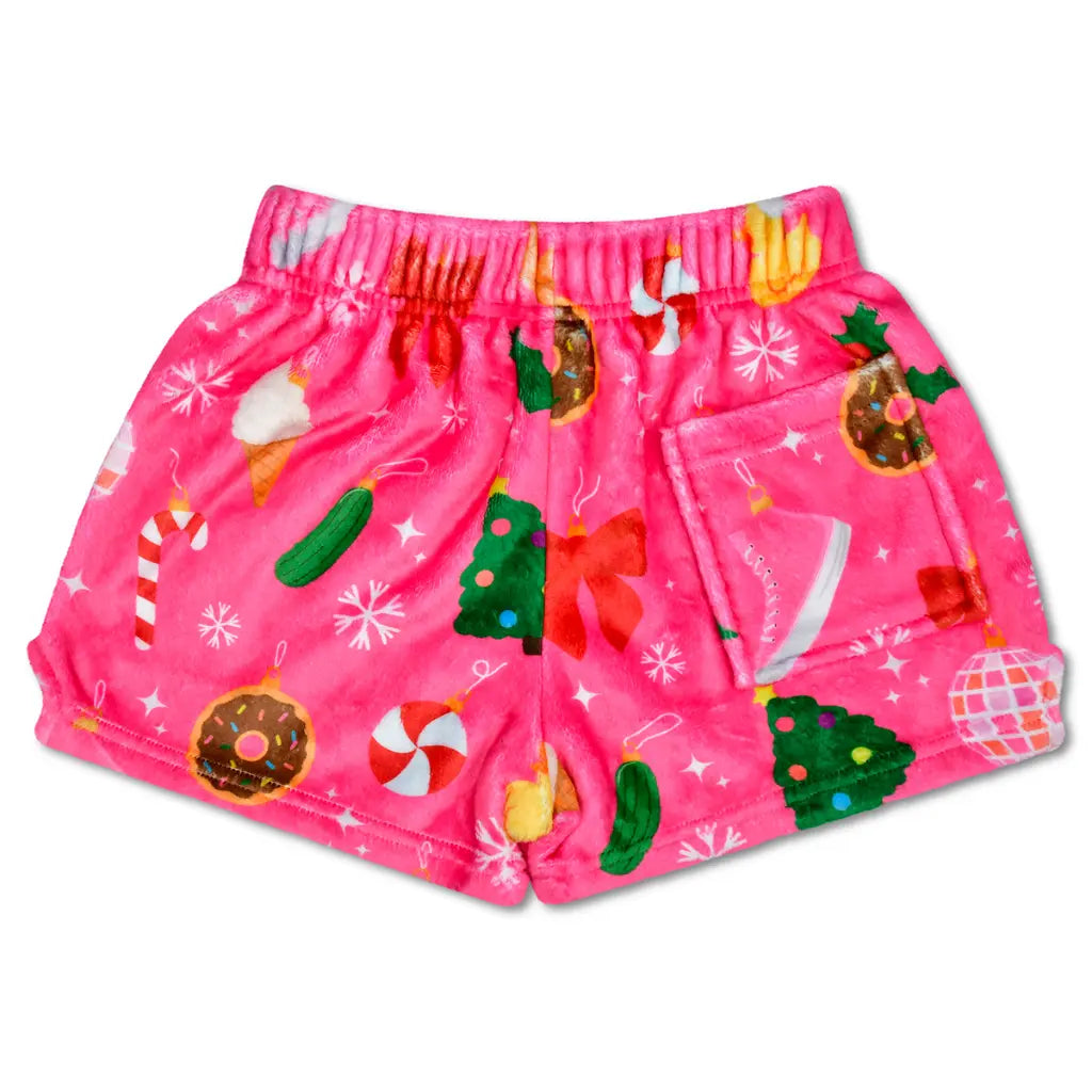 Ornament Plush PJ Shorts