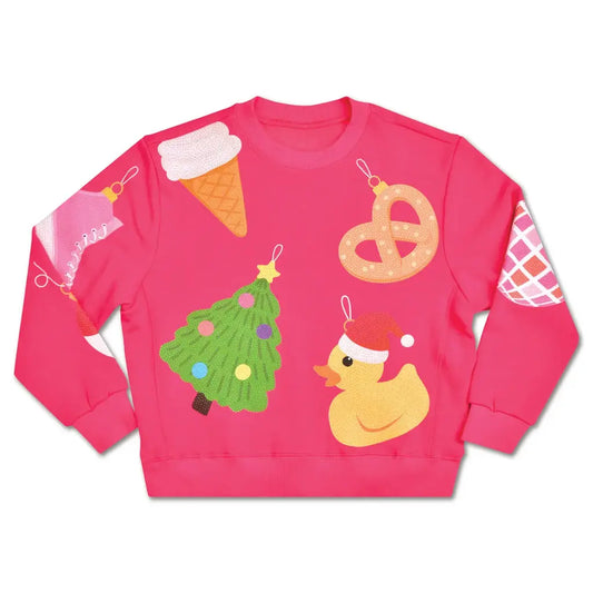 Whimsy Fun Ornament Sweatshirt