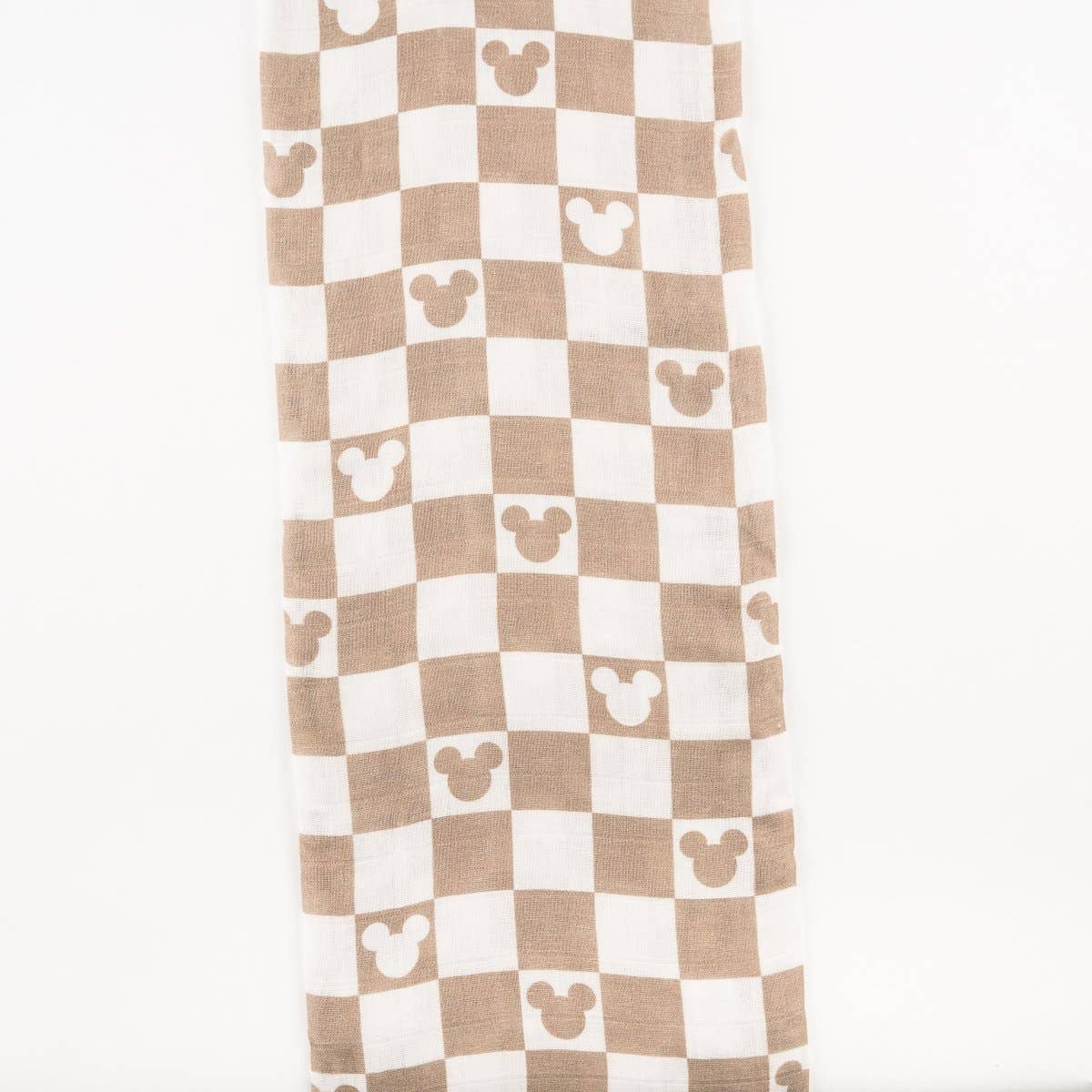 Checkered Mouse Muslin Blanket