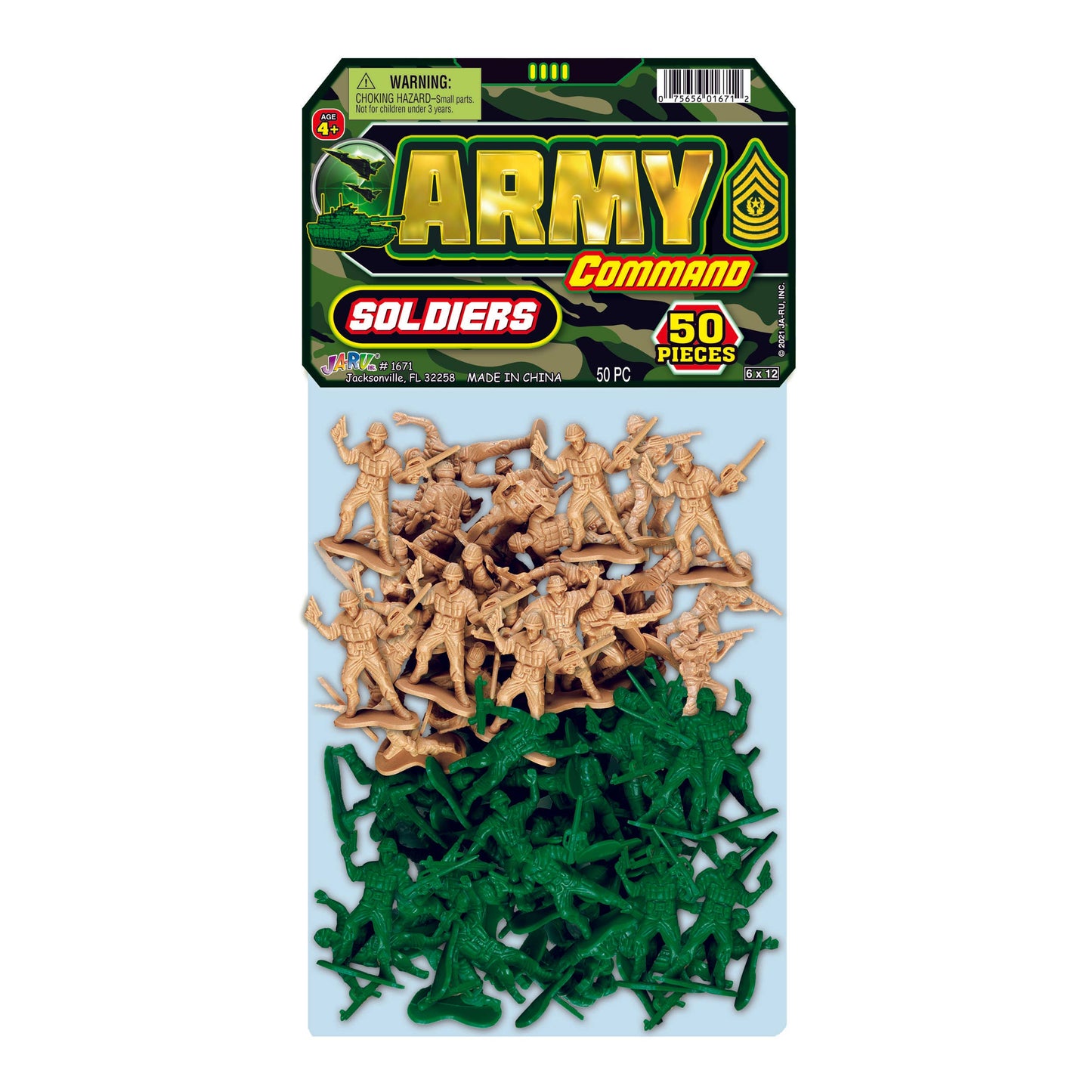 Bag of Army Command Soldiers | 50 pc