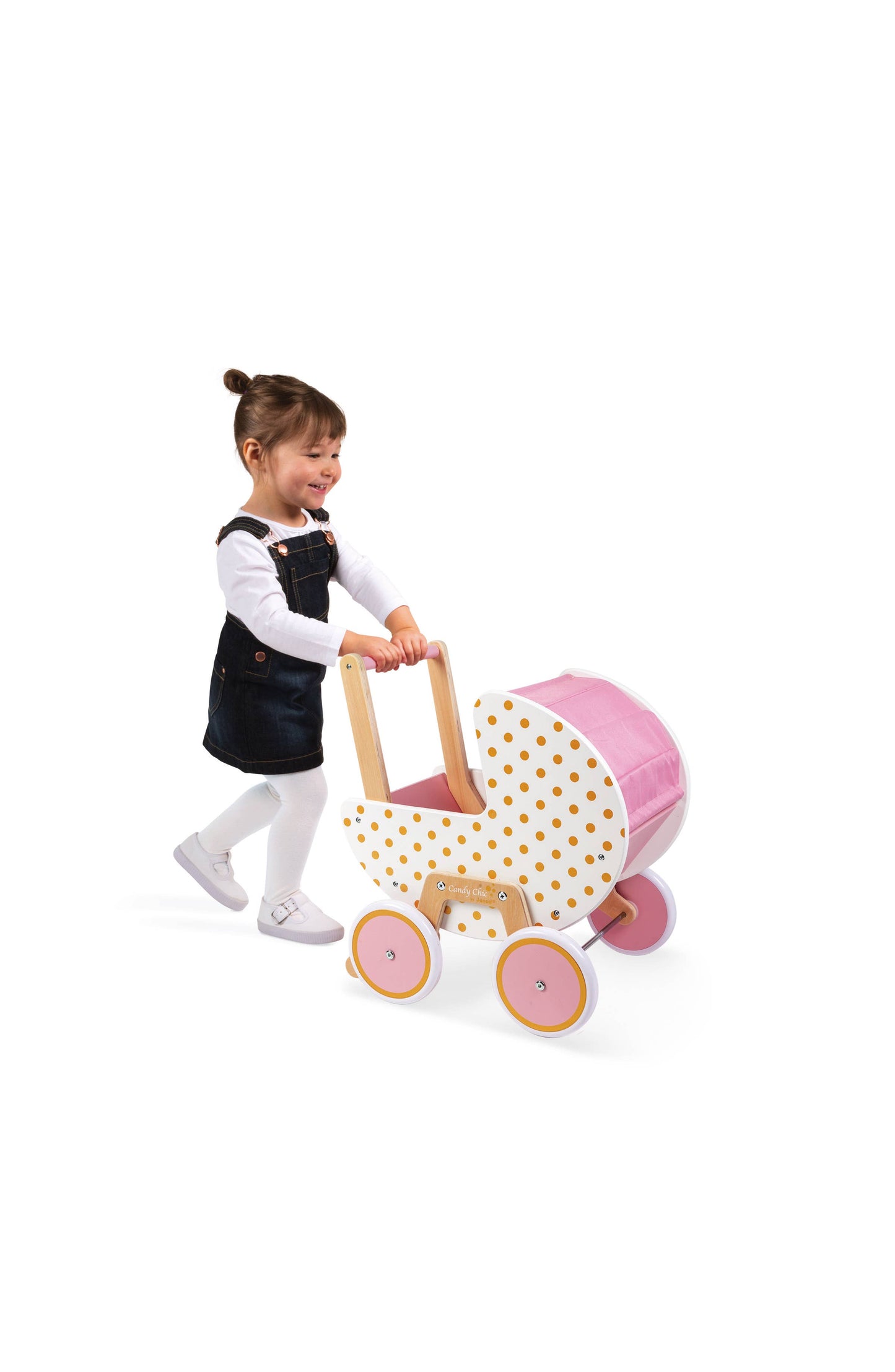 Candy Chic | Doll's Pram | Pretend Stroller | Imitation Toy