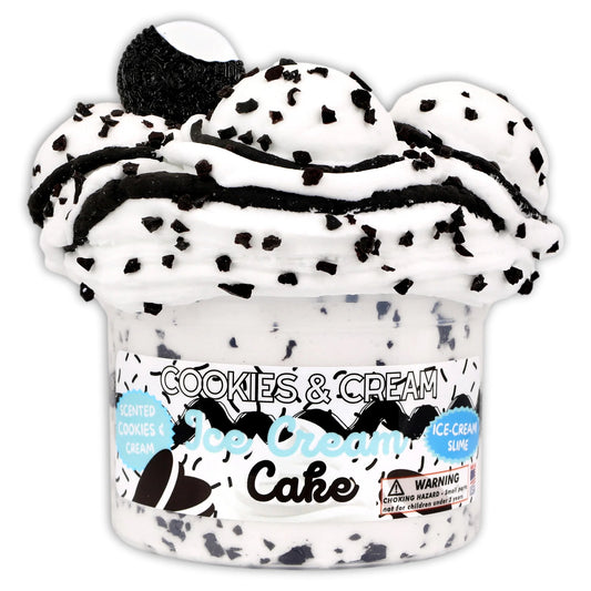 Cookies & Cream Ice Cream Cake | Dope Slime