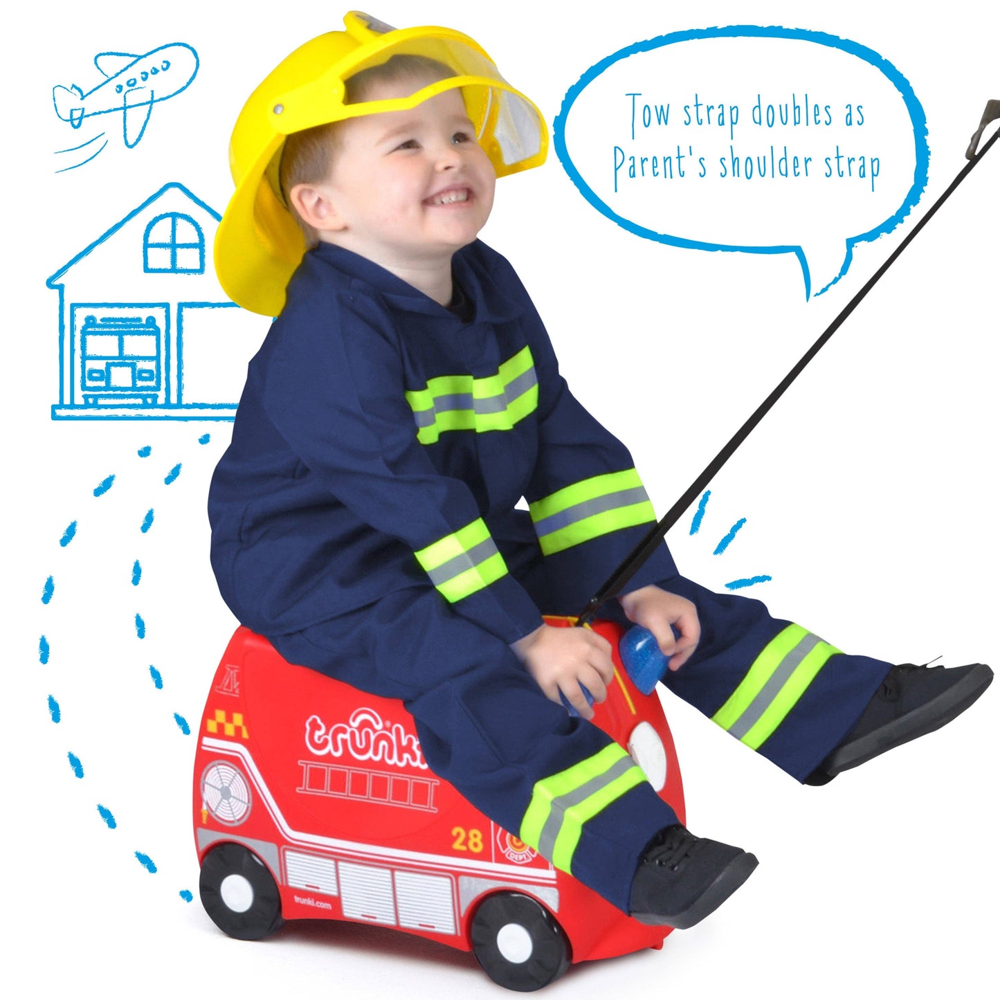 Frank the Fire Truck Trunki