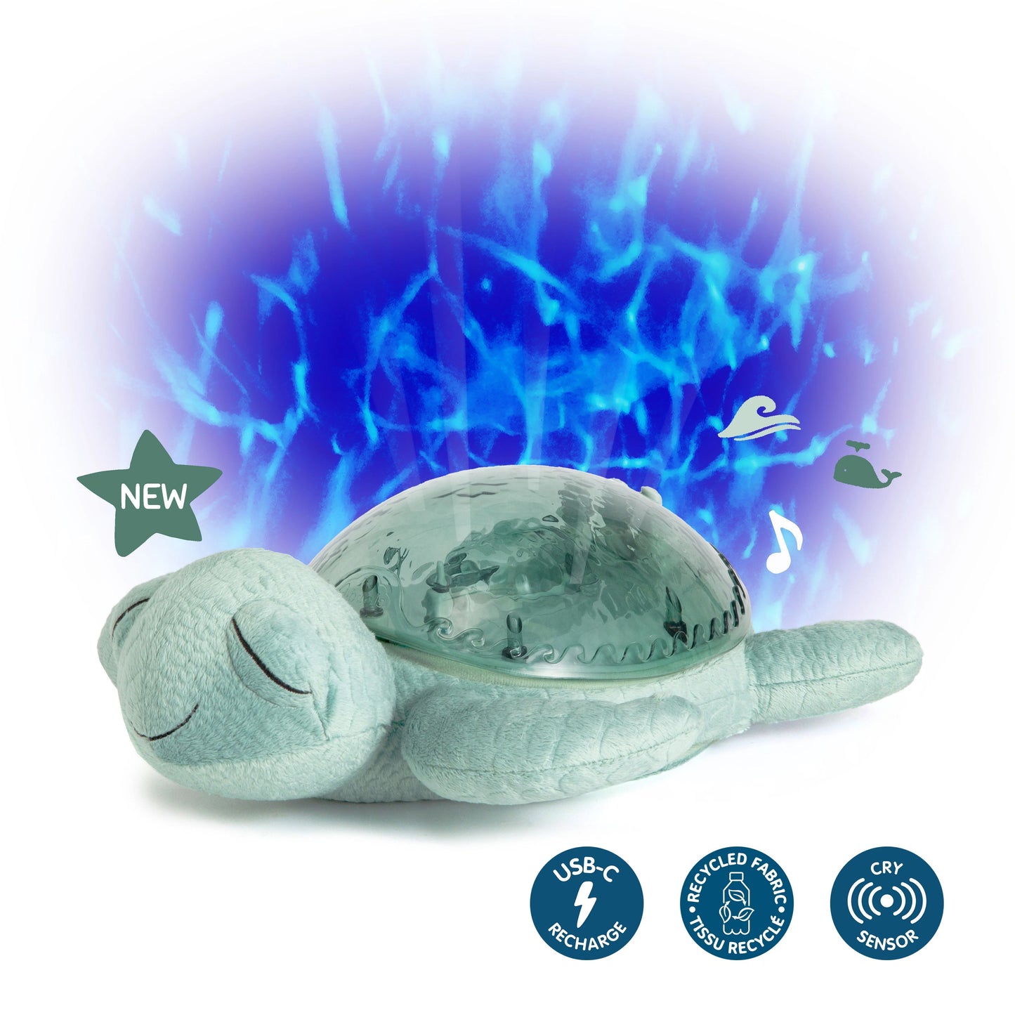 Tranquil Turtle Rechargeable | Green