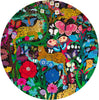 Jaguars & Butterflies 500pc Round Puzzle